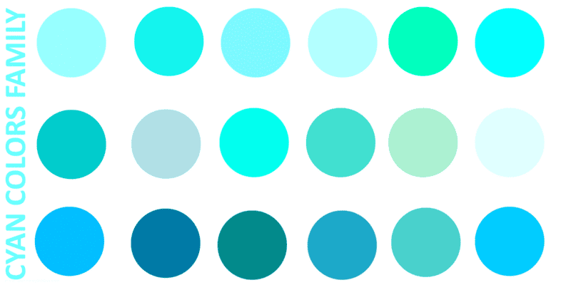 what color is cyan